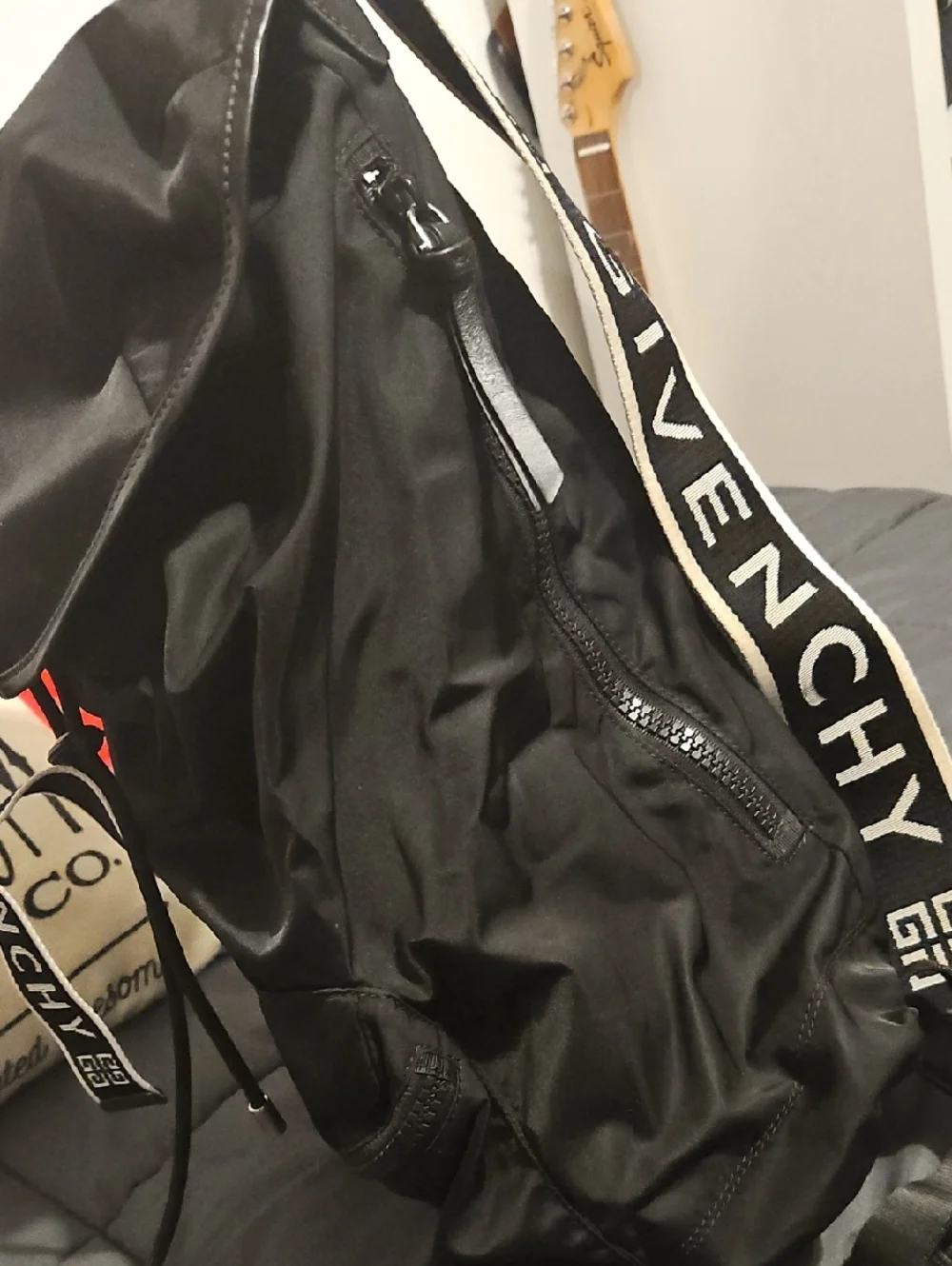 Givenchy Black 4G Nylon Backpack Unisex - Made In‎ Romania - 1700 Retail